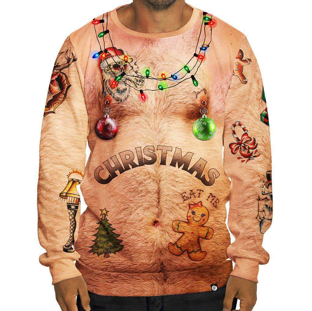 Christmas Printed Long Sleeve T-Shirt | Streetwear