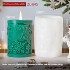 Christmas Candle Silicone Mold