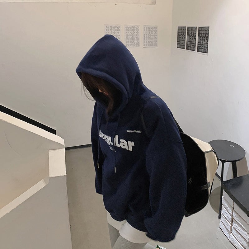 2023 Women's Hooded Sweatshirt, Thick and Oversized | Streetwear