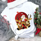 Adorable Christmas T-shirt for Festive Cheer | Streetwear