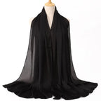 Cross-border Arrival Malaysia Wrinkle All-match Scarf