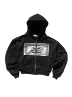 Loose Archaic Personality American Printed Hooded Long Sleeve Pullover Pocket Sweatshirt | Streetwear