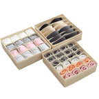 Foldable Mesh Storage Box for Lingerie and Socks