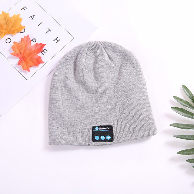 Musical Beanie Bluetooth Hat | Embroidered Cap