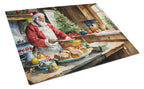 Cookies with Santa Claus Weihnachtsmann Glass Cutting Board
