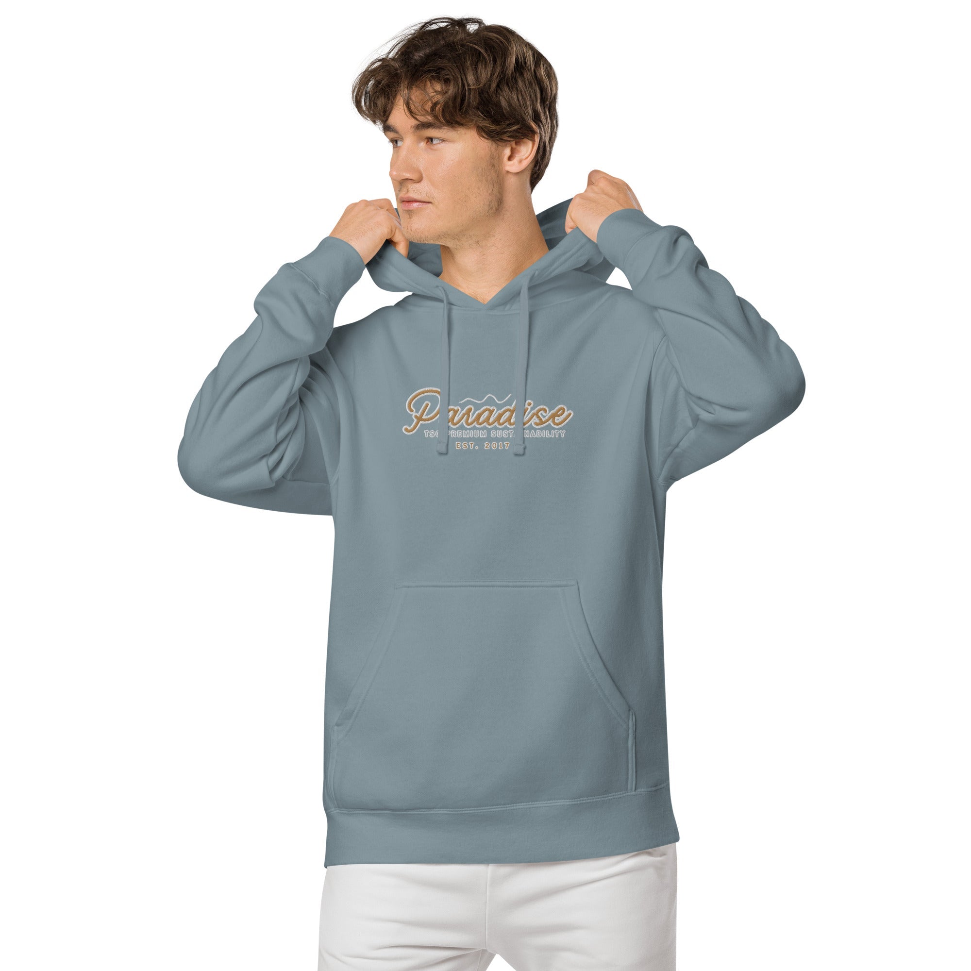 Men's Premium TSC Paradise Embroidered Hoodie | Streetwear