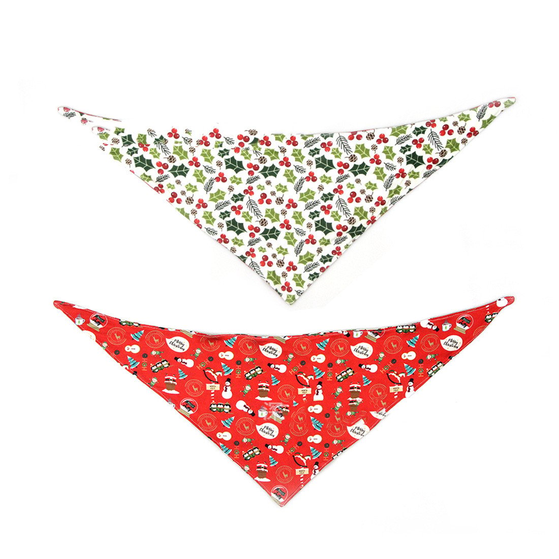 Double-sided Saliva Towel Dog Triangle Scarf Accessory