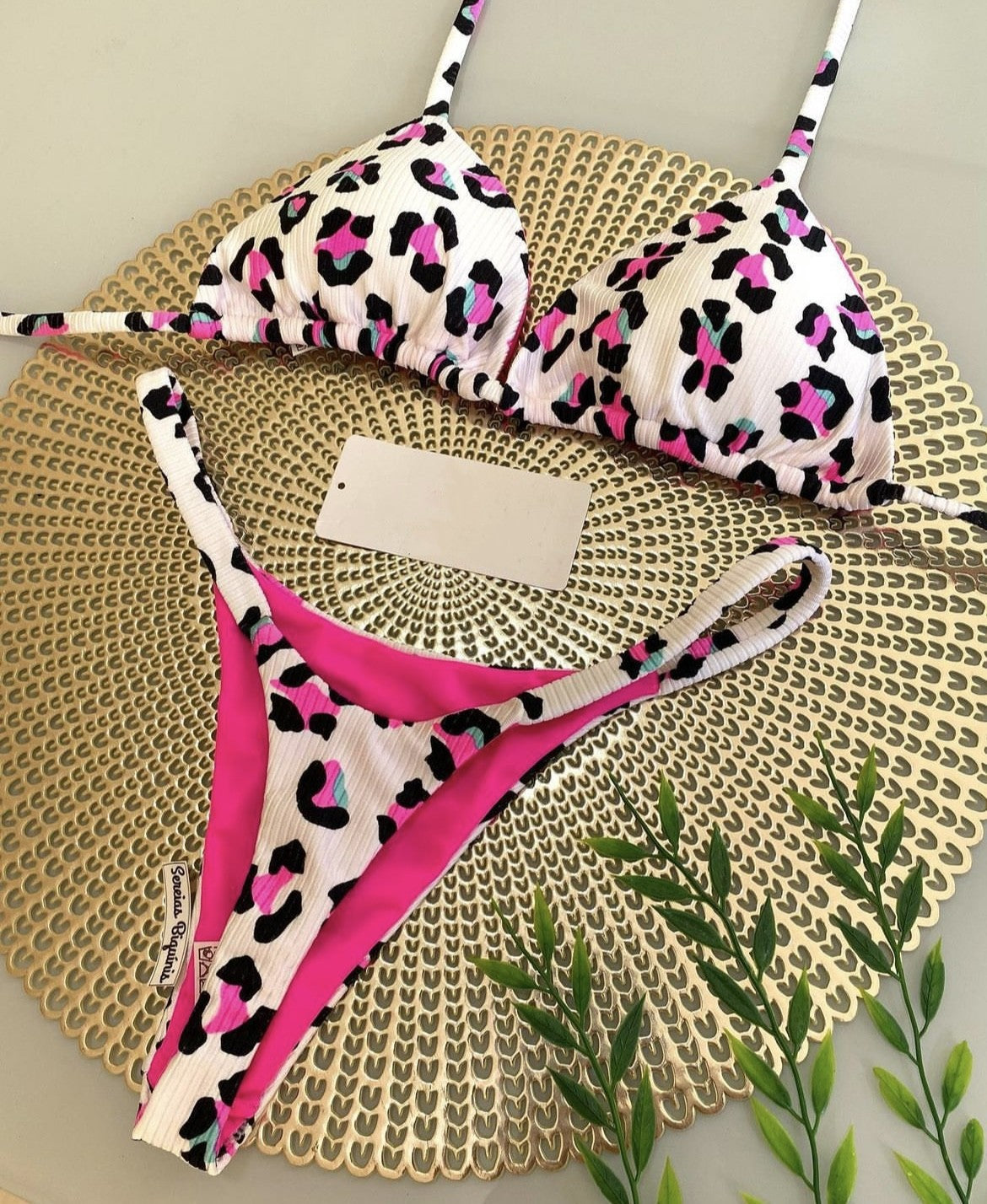 2024 Women's Bikini with Unique Fabric Print