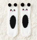 Cartoon Coral Fleece Socks