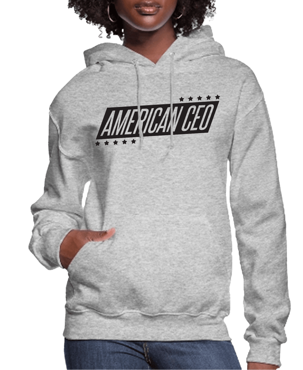 10 Stars American CEO Women’s Hoodie | Streetwear
