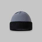 Retro Color Block Wool Hat for Women | Embroidered Cap