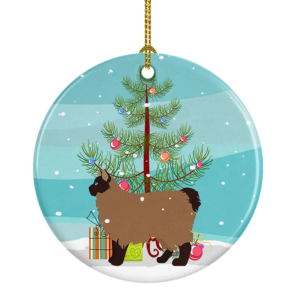 Owyhee Bob Cat Christmas Ceramic Ornament