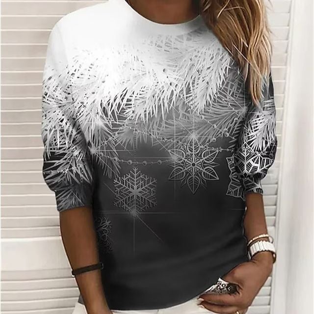 "New Fashion Long-Sleeved Christmas Sweater for Autumn"