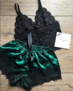 Lace Nightgown Set for Women Sleepwear Outfit