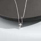 [Duplicate] [Archived] Gold & Silver Christian Cross Necklace