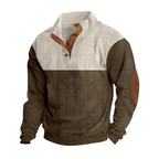 Casual Button Sweatshirt | Streetwear