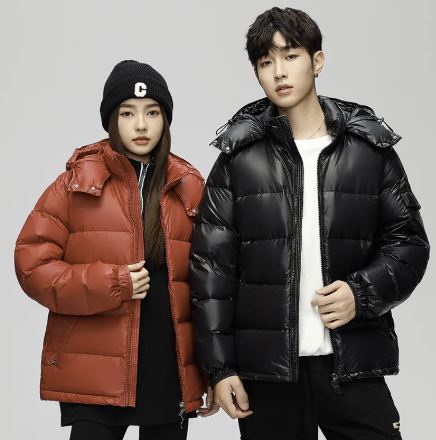 Men's Hooded Trend Fashionable Warm Jacket