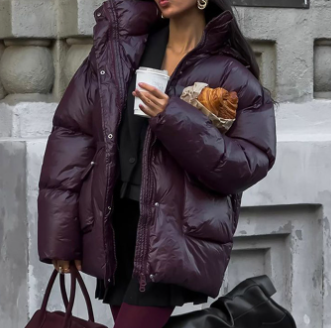 Solid Color Zipper Jacket (One Piece)