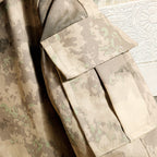 Camouflage Hooded Mens Jacket - Autumn Military Style