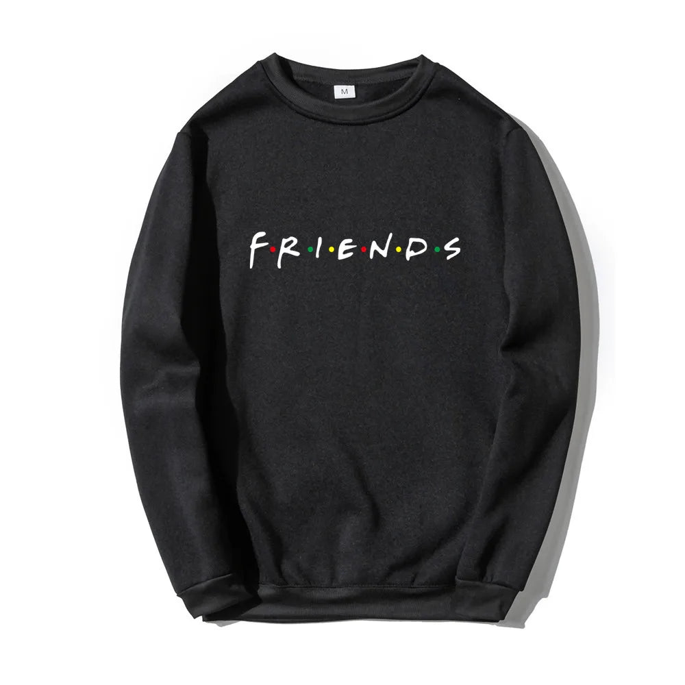 Friends Logo Hoodie in Red, Black, and Pink (Men's) | Streetwear