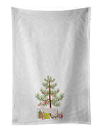Colorpoint Longhair Cat Christmas Kitchen Towel Set of 2
