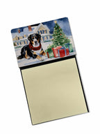 Entlebucher Mountain Dog Cozy Christmas Sticky Note Holder