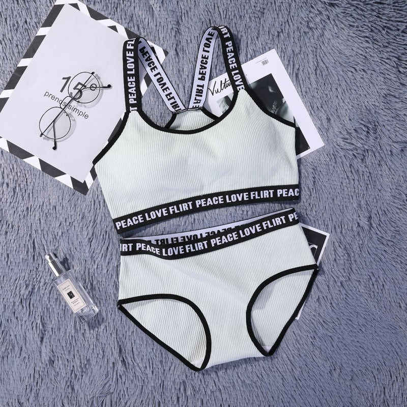 Vest Bra Set