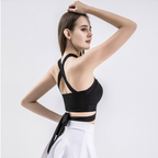 Strappy Buckle Bandeau Crop Top