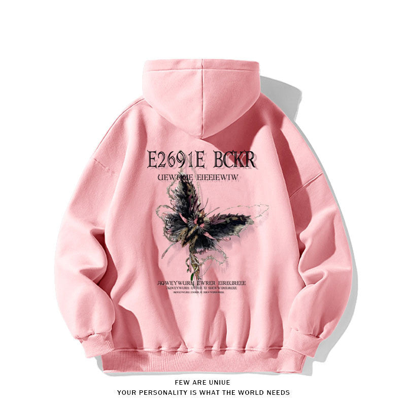 Women's Retro Mid-Length Butterfly Sweater
