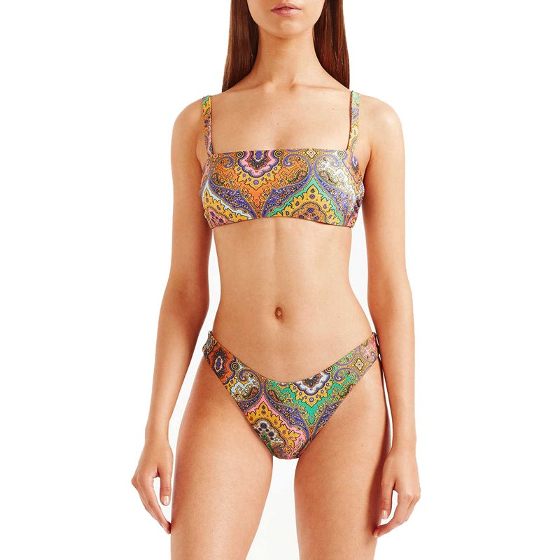 2019 Women's Sexy Printed Bikini Set (Cross-Border)