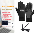 Fleece-Lined Warm Cycling Gloves