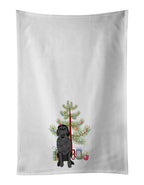 Doodle Black #3 Christmas Kitchen Towel Set of 2