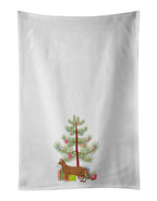 Cheetoh Cat Christmas Kitchen Towel Set of 2