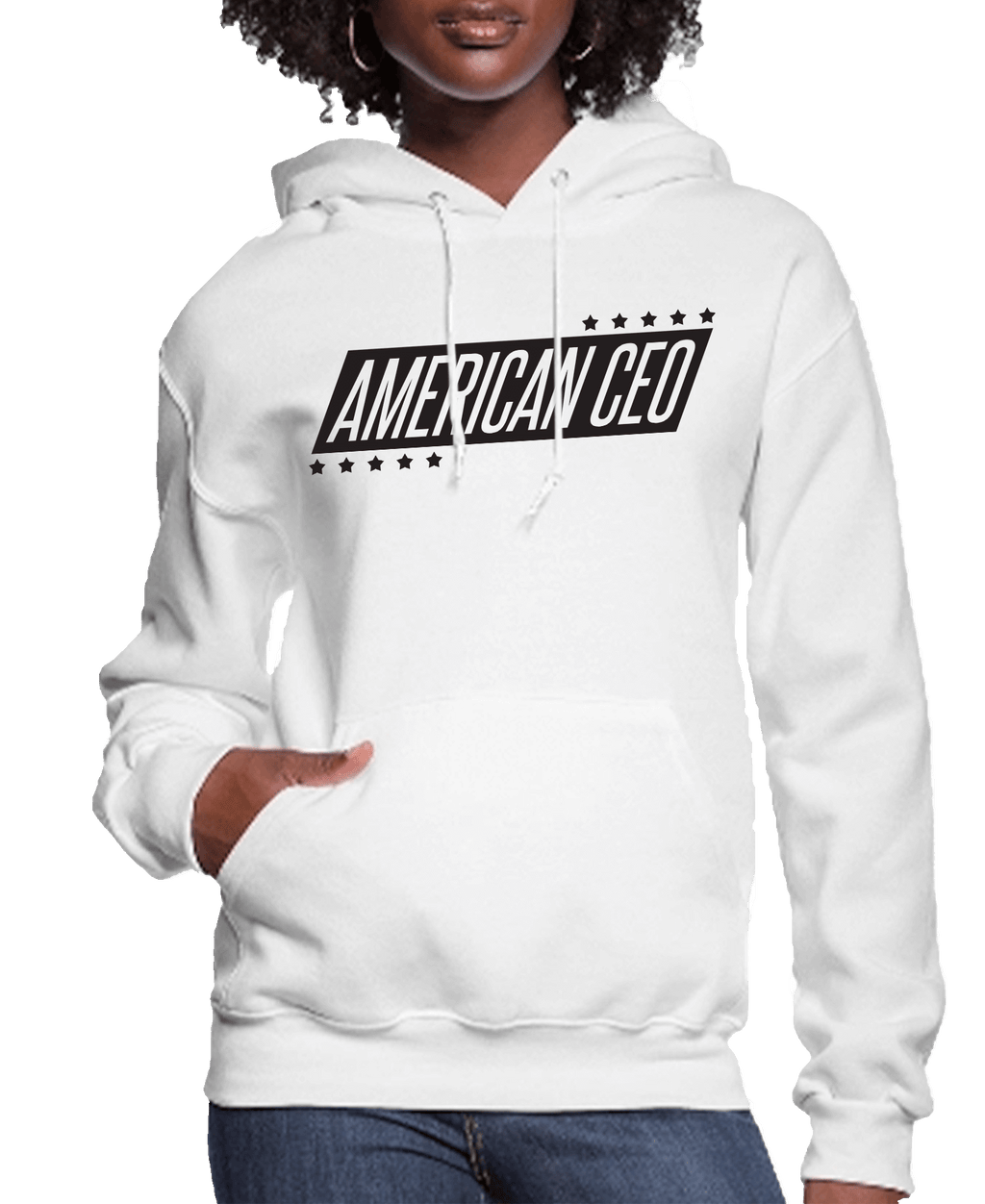 10 Stars American CEO Women’s Hoodie | Streetwear