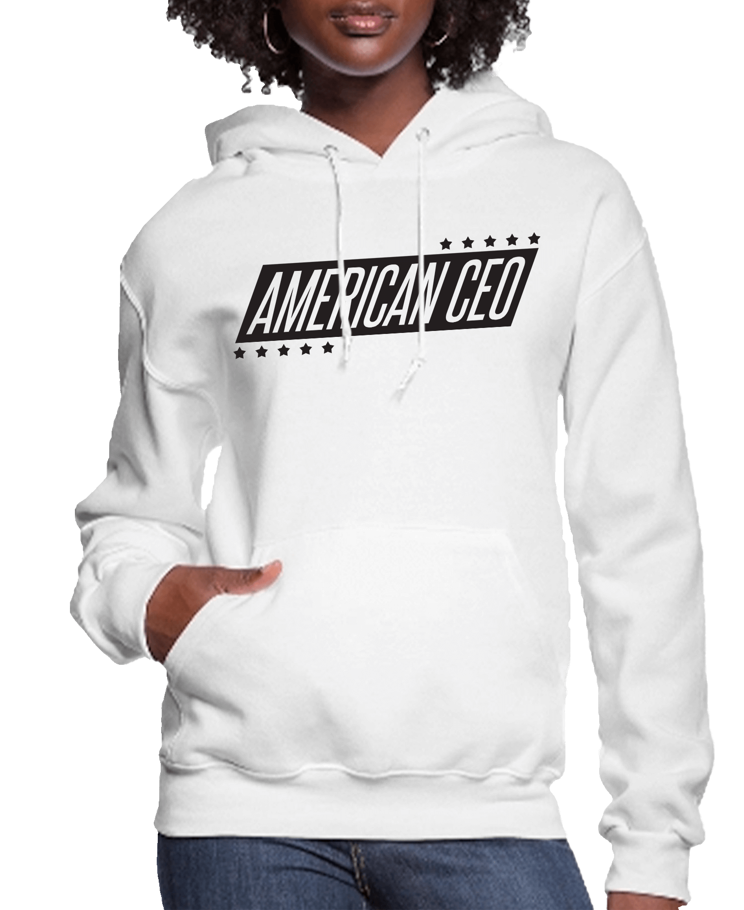 10 Stars American CEO Women’s Hoodie | Streetwear