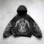 Hip Hop Y2K Printed Hoodie | Streetwear | Faith Streetwear