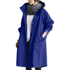 Women's Outdoor Waterproof Hooded Raincoat Jacket