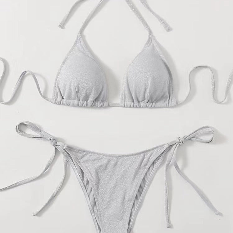 Seamless Backless Bikini Set for Women (Wholesale)