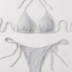 Seamless Backless Bikini Set for Women (Wholesale)