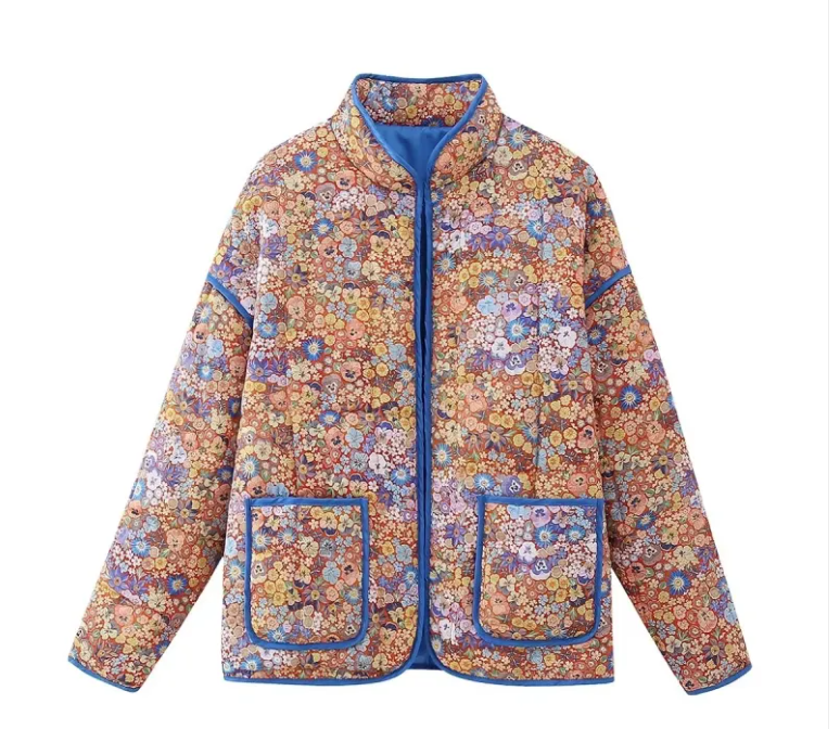 Decorative Cardigan Cotton Jacket
