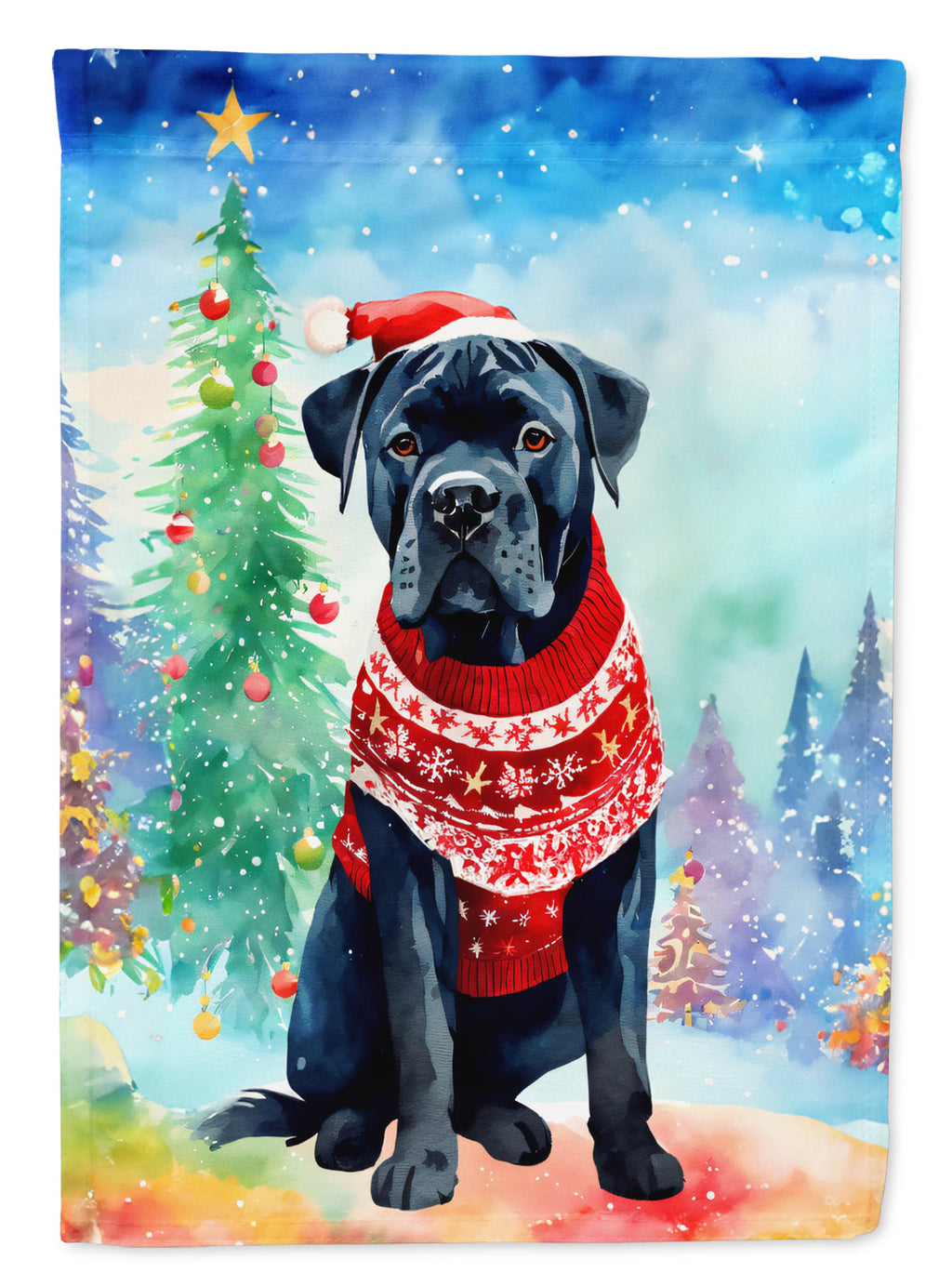Cane Corso Christmas Garden Flag