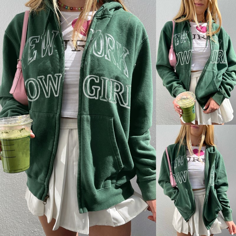 Printed Casual Hoodie Baseball Uniform for Autumn/Winter | Streetwear