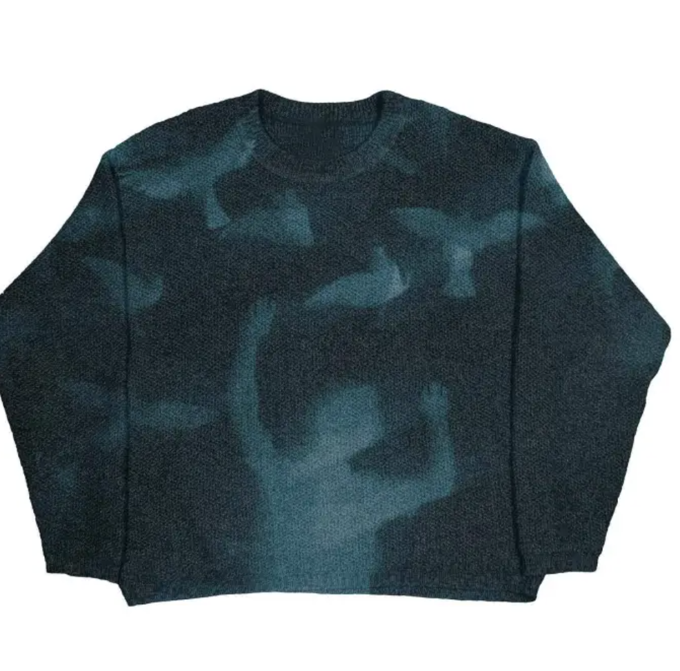Autumn and Winter Women's Knit Pullover Sweater | Streetwear