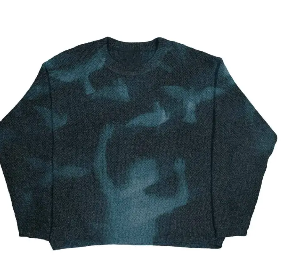 Autumn and Winter Women's Knit Pullover Sweater | Streetwear