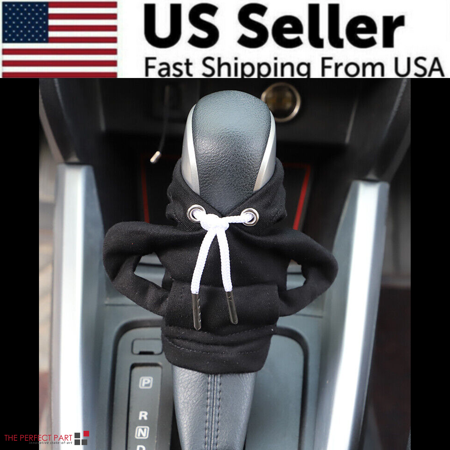 Car Gear Shift Cover Mini Hoodie Gear Shift Cover for Car Shifter Interior Trim | Streetwear