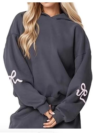 Bow Printed Sweater