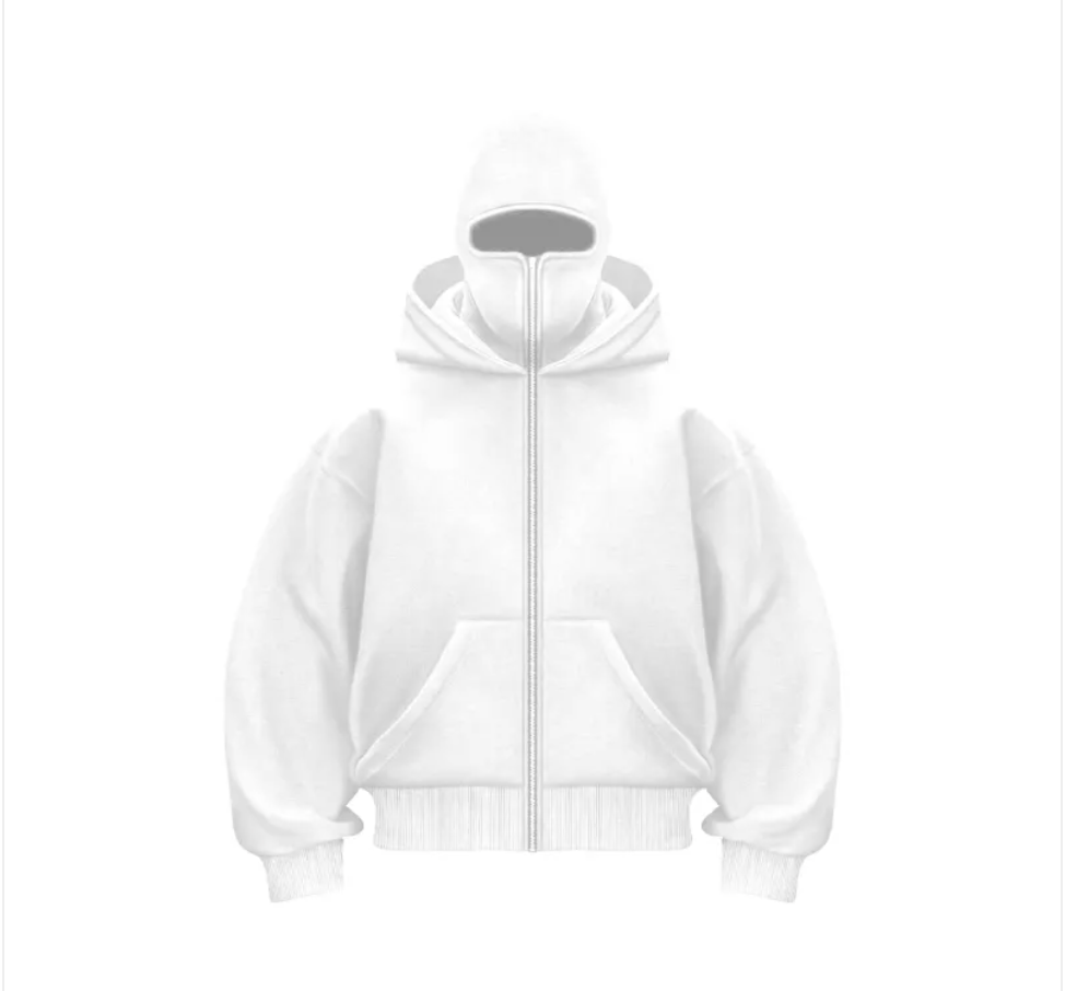 Fleece-Lined Double Hooded Sweater