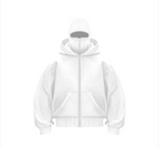 Fleece-Lined Double Hooded Sweater