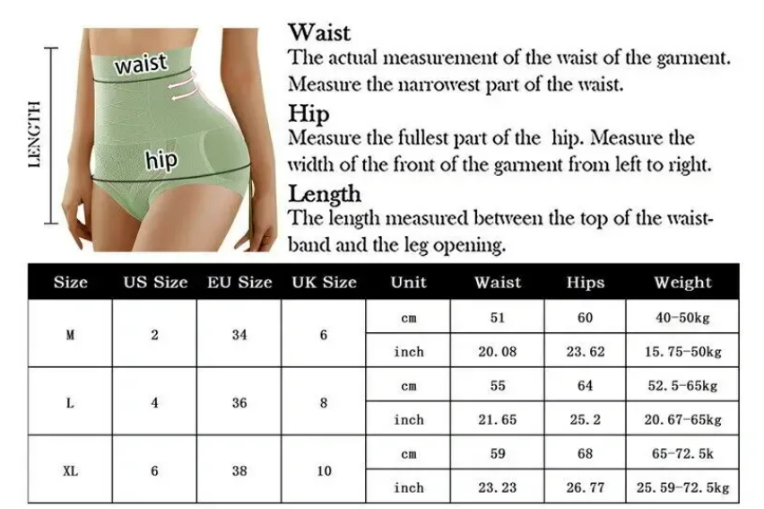 High Waist Belly Shaping Panties