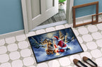 Chow Chow and Santa Claus Doormat